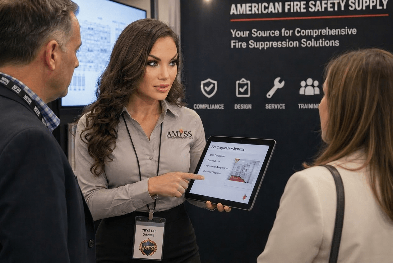 AMFSS at a trade show